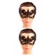thumbnail image 3 of Minnieouse Gargantilla de vampiro cubre piedras preciosas negras erógenas diseño ahuecado pieza facial ancha para Cosplay costumbres exóticas para fiesta M022 2piezas Minnieouse CBP201218, 3 of 5