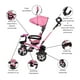 thumbnail image 2 of Triciclo Evolutivo The Baby Shop  con asiento giratorio y torreta con luz Rosa -, 2 of 8