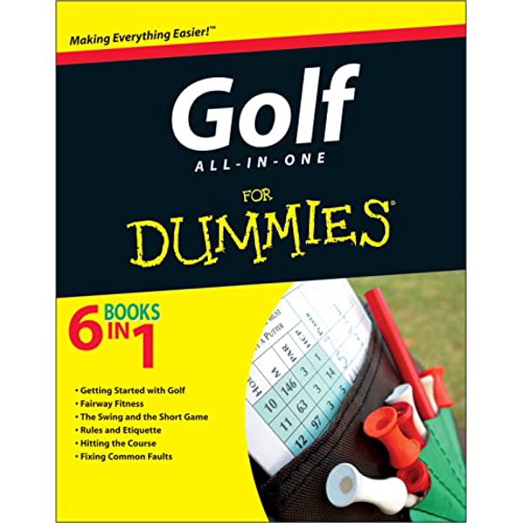 Pre-Owned Golf All-In-One for Dummies (Paperback) 111811504X 9781118115046