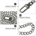 thumbnail image 4 of MasteelfCA 1pc 120cm Metal Chain Purse Strap Cross Body Bag Chain Replacement Accessory, 4 of 7