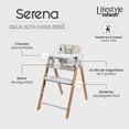thumbnail image 3 of Silla Alta Periquera 2 En 1 Plegable Con Arnes De 5 Puntos, 3 of 6
