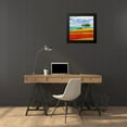 thumbnail image 4 of Angelo, Masera 20x20 Black Modern Framed Museum Art Print Titled - Mediterraneo II, 4 of 5