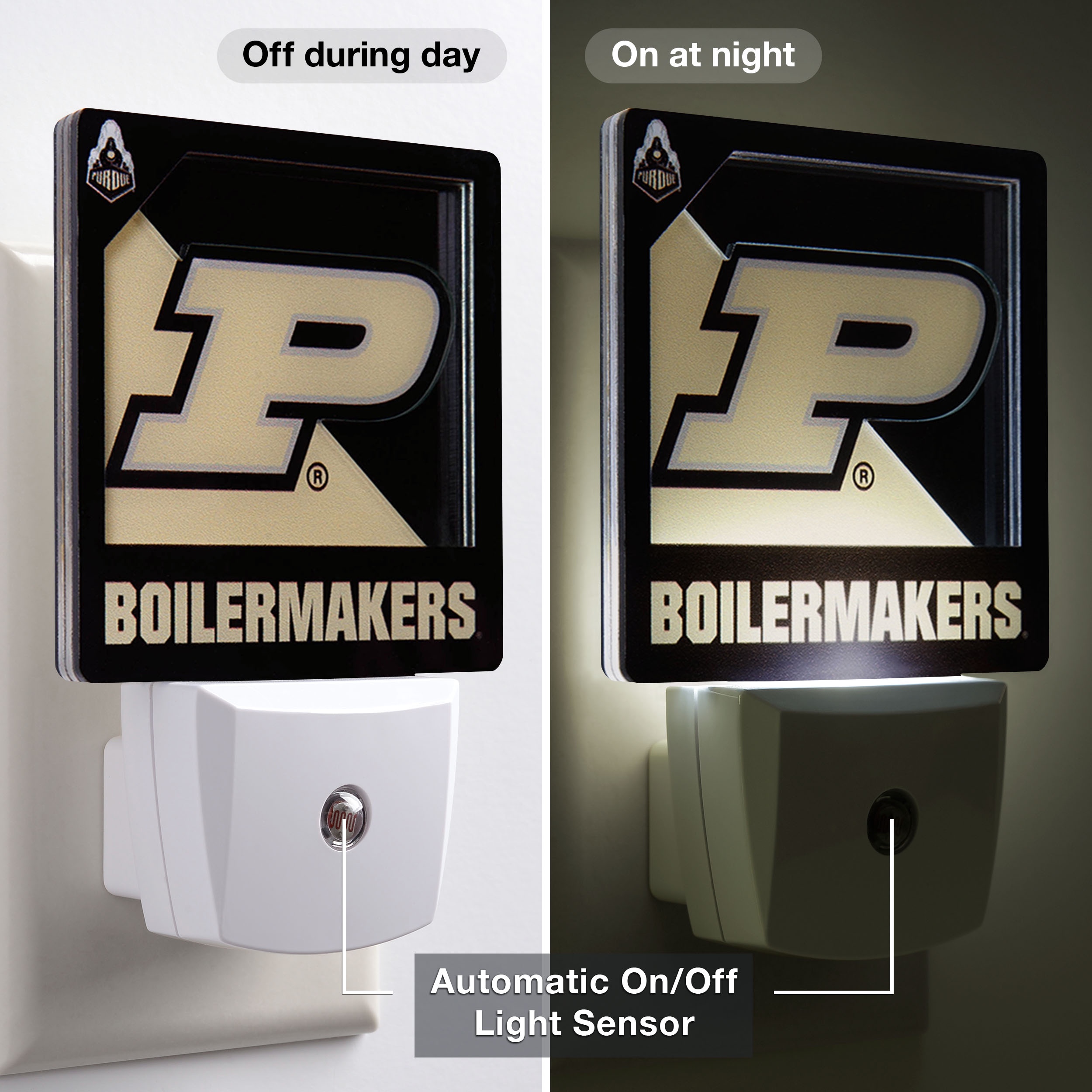 Purdue Boilermakers Logo Series Nite Light