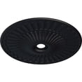 thumbnail image 3 of 36 5/8"OD x 3 5/8"ID x 2 3/8"P Galveston Ceiling Medallion (Fits Canopies up to 4 3/4"), Hand-Painted Steel Gray, 3 of 6