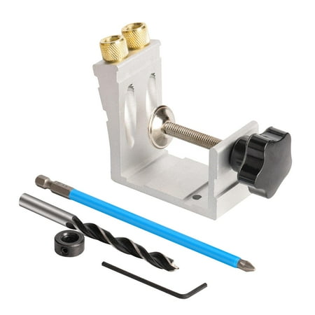 

Heavy Duty Woodworking Slant Hole Angle 15 Degree Angle DIY Hole Digging Hole Opener - gray