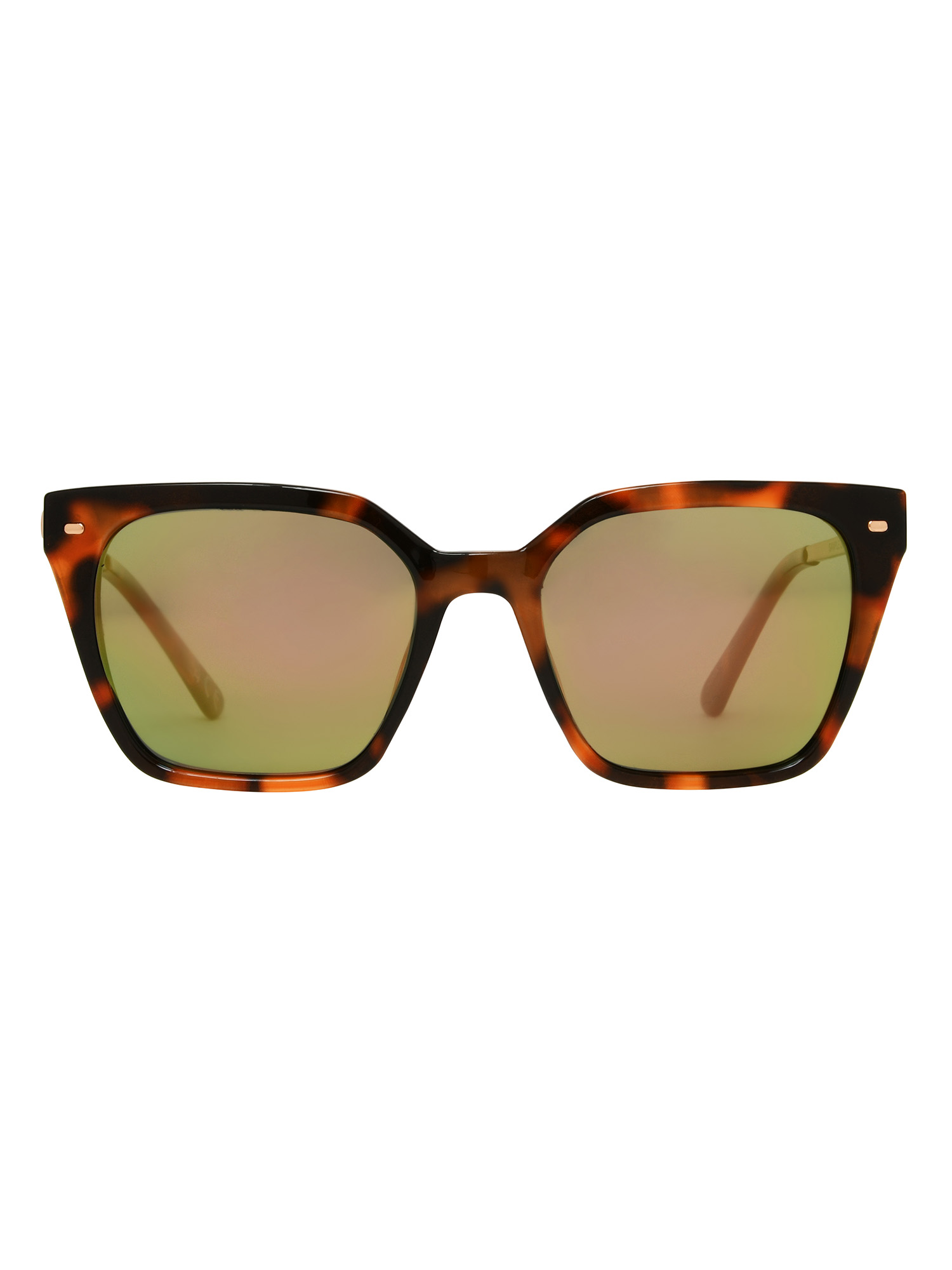 Panama Jack Tortoiseshell Square Polarized Sunglasses