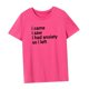 thumbnail image 3 of Camiseta para mujer, Top de verano, ropa, trajes, camiseta con cuello redondo para mochilero, uso diario, trabajo, regalo para mujer S, 3 of 8
