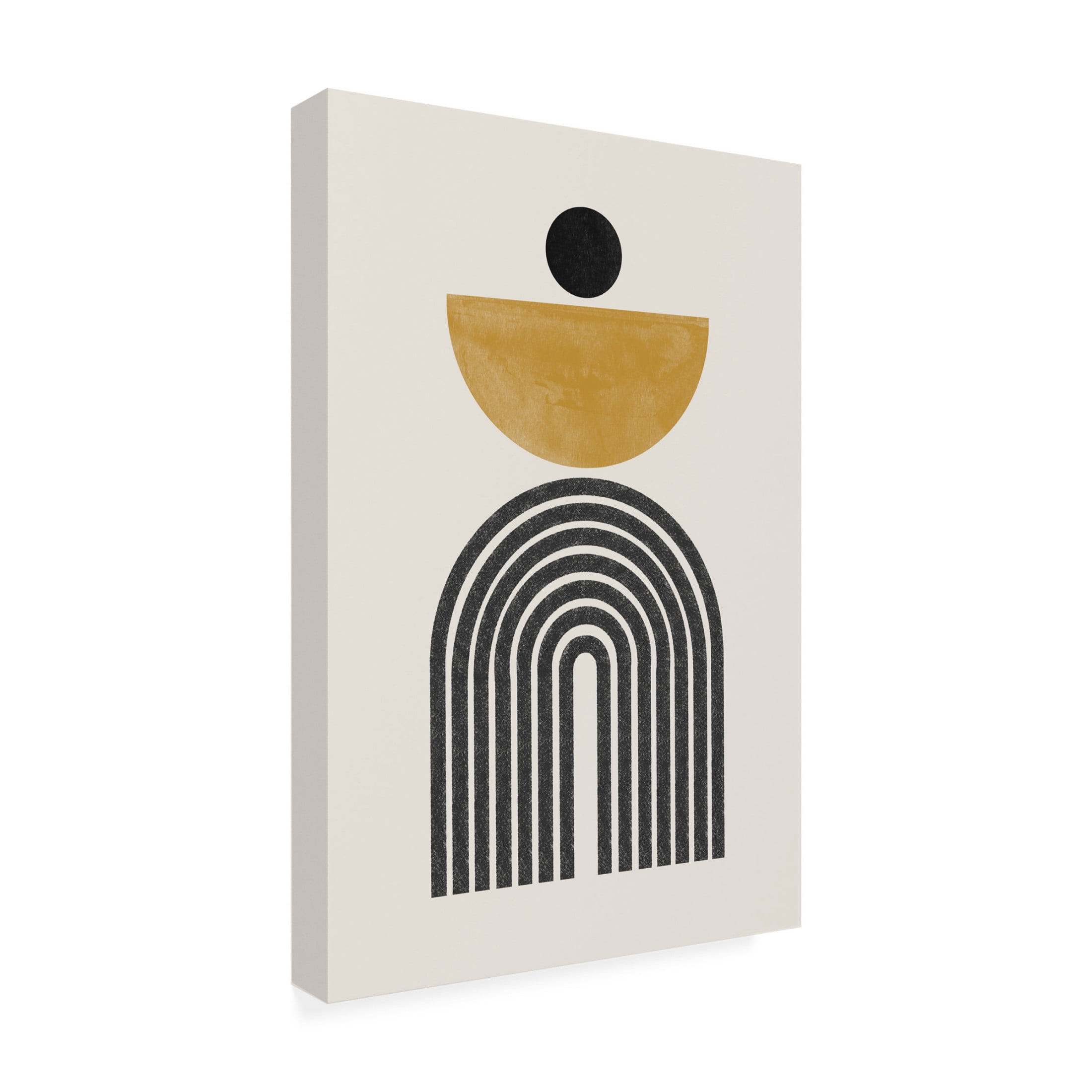 Trademark Fine Art THE MIUUS STUDIO Mid Century No2 Canvas Wall Art