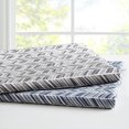 thumbnail image 6 of Comfort Classics Chevron Ultra Soft Microfiber 4 Piece Sheet Set, Queen, 6 of 7