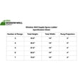 thumbnail image 3 of Window Well Supply 7-Rung White Egress Ladder, 3 of 3