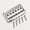 Chrome, variant on Fixed Hardtail Bridge 52.5mm Electric Guitar Bridge for 6 String TL Electric Guitar