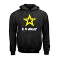 thumbnail image 2 of Fox Outdoor Products Army Star Pullover Hoodie Sweatshirt, Black, 3X-Large, 2 of 2