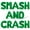 Green, variant on Letter Balloons - SMASH AND CRASH 16" Inch Alphabet Letters Foil Mylar Balloon Birthday Party Banner (Purple)