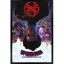 Marvel Spider-Man: Across the Spider-Verse - Official One Sheet Wall Poster, 22.375" x 34" Framed