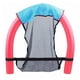 thumbnail image 5 of Cama de natación Cubierta de red Hamaca de agua flotante Tumbona Silla de piscina Azul JShteea  Para Estrenar, 5 of 9