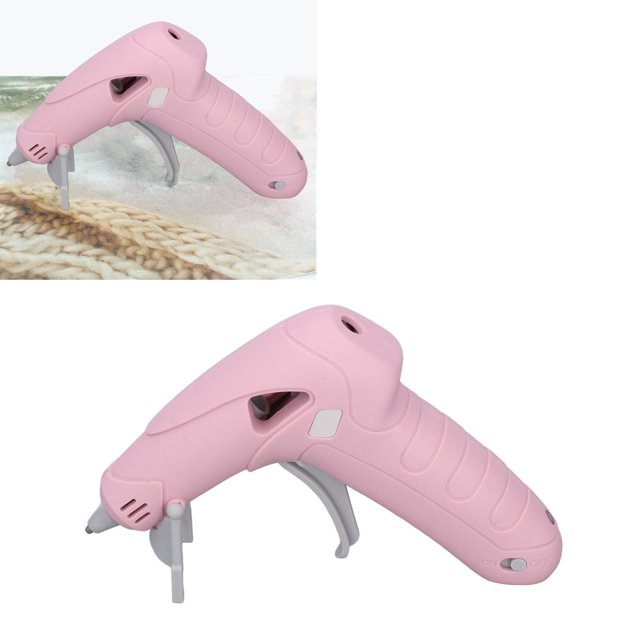 Colle Chaude Sans Fil, 30S Chauffant Rapidement, Mini Kit de Colle Chaude avec 30 Bâtons de Colle, Colle Fondue Rechargeable USB pour Réparations Rapides à la Maison, Arts, Artisanat, Bricolage et Décorations de Festival