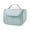 Blue, variant on Translucent Waterproof Cosmetic Bag, Cosmetic Bag Set Frosted Translucent PVC With Zipper Handle Portable Travel Bag, Hangable And Handy Cosmetic Bag