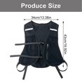 thumbnail image 3 of Jesscasday Light Weight Running Vest With Phone Holder Unisex Reflective Vest Water Bottle Pack For Trail Cycling Outdoor Sports, 3 of 21