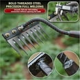 thumbnail image 5 of Garden Cultivator Rake, Multi-tine Carbon Steel Garden Cultivator Rake, 2025 Iron Weeding Rakes 2.0 For Yard Lawn, 5/6/7/8 Teeth Carbon Steel, Heavy-Duty Hand Weeder Puller, 5 of 7