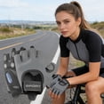 thumbnail image 1 of Half-Finger Fitness Gloves With Wrist Strap Fingerless Workout Gloves Gym Gloves Training Gloves Silicone Palm Padding, 1 of 6
