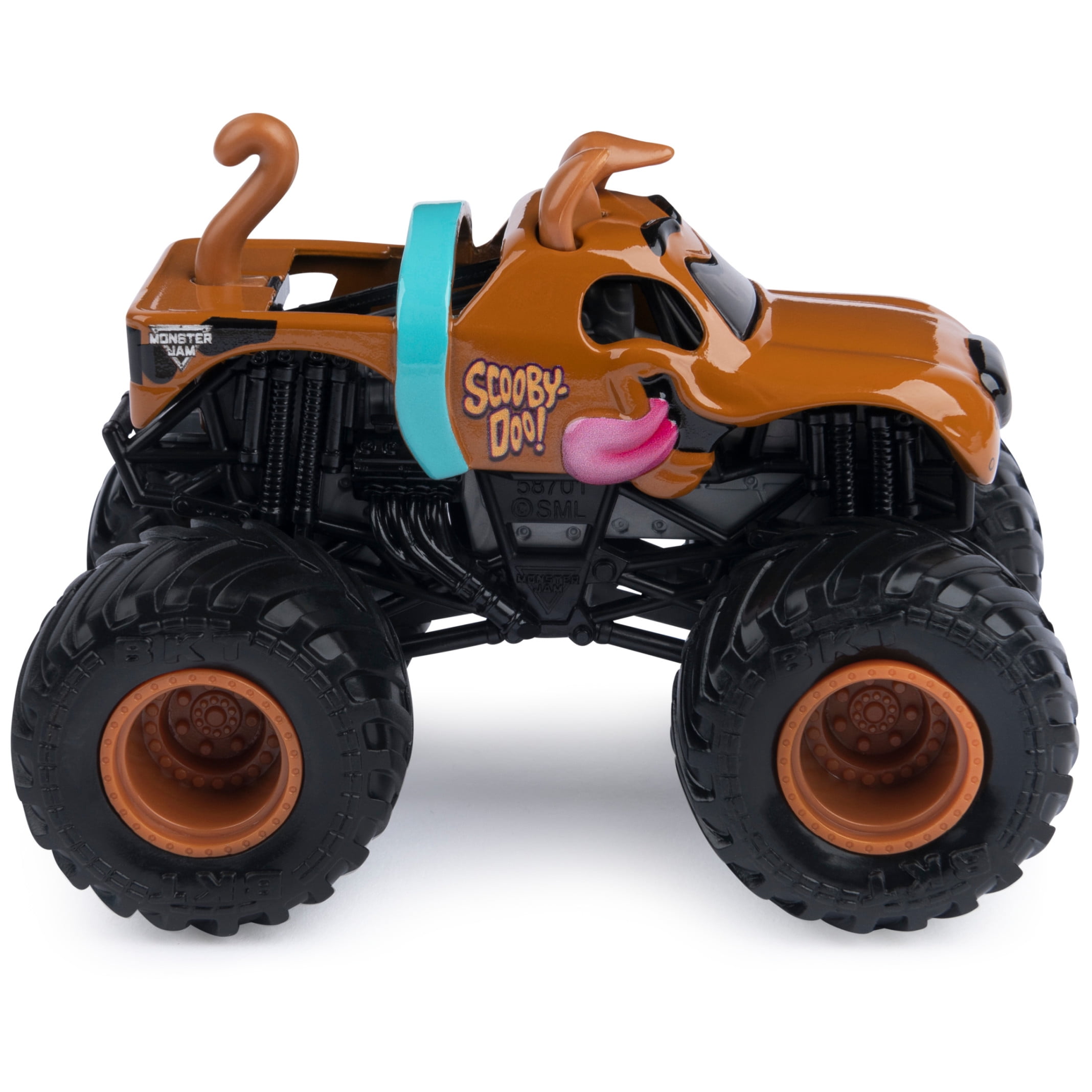 Monster Jam, Monster Mutt Poodle Vs. Scooby Doo 1:64 Scale Monster Trucks