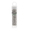 thumbnail image 2 of Miyuki Delica 11/0 Round Beads (5.2g) DB1538 Light Grey Smoke Opaque Ceylon, 2 of 4