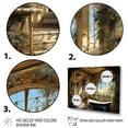 thumbnail image 3 of Designart "Luxurious Golden Bathroom II" Bath & Laundry Floater Framed Wall Decor, 3 of 7