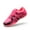 HOT PINK, variant on Dream Pairs Boys Girls Lace Up Indoor Turf Soccer Cleats Athletic Youth Futsal Football Shoes for Little Big Kid