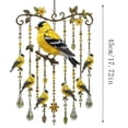 thumbnail image 3 of Graceful Hummingbird Wind Chime,Acrylic Sun Catcher,Memorial Gift for Women Grandma,Hanging Sunlight Catcher for Outdoor Yard Garden Home Decor, 3 of 7