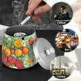 thumbnail image 4 of Yayeee Ashtray with Lid for Cigarette Smokeless Stainless Steel Home Ash Holder, Vibrant Tomatoes, 4 of 7