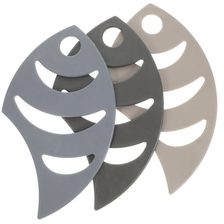 

Household Decor Silicone Coasters Holder Heat Pads Kitchen Items Banquet Creative Cup Mat Fish Shape