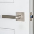 thumbnail image 3 of Viaggio Qadmltbll_Prv_238_Lh Motivo Left Handed Solid Brass Privacy Door Lever Set -, 3 of 7