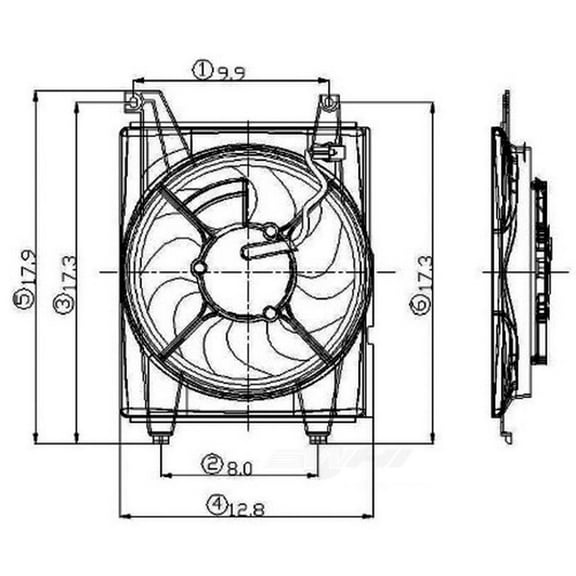 Engine Cooling Fan Assembly