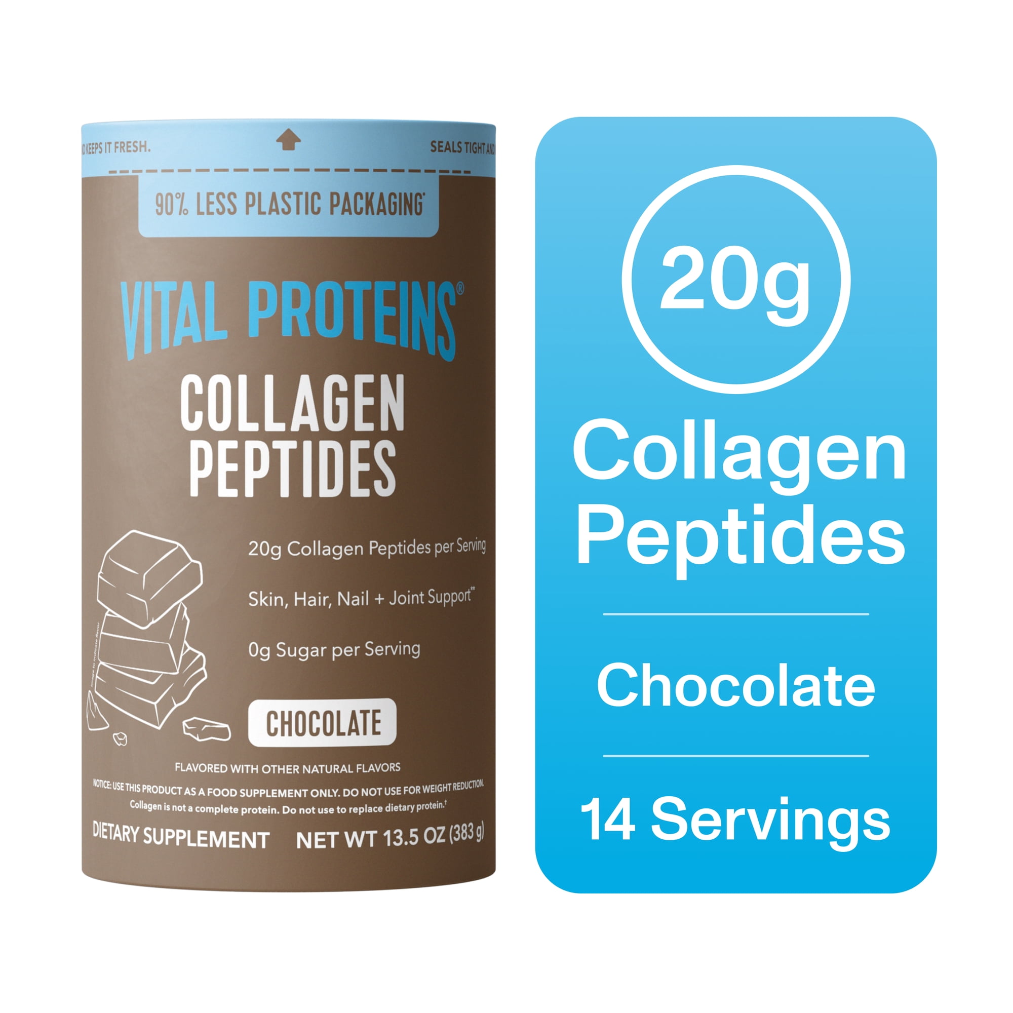 Vital Proteins Chocolate Collagen Peptide, 13.5 oz