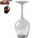 thumbnail image 1 of Upside Down Wine Glass, Upside Down Goblet Glass, Fun Glassware Clear Goblet Glass for Bar Parties Women Men, 1 of 5