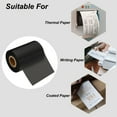 thumbnail image 4 of Unique Bargains 4.33'x918' (110mmx280m) Wax Thermal Transfer Ribbon, 1 Roll 1' Core Ink Out Barcode Printer Ribbon, Black, 4 of 6