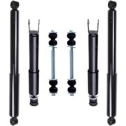 CCIYU Complete Suspension Kit Fits 1999 2000 2001 2002 2003 2004 2005 2006 for Chevrolet Silverado 1500 Includes Front shock absorber Rear shock absorber Stabilizer Bar Link Kit