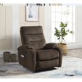 thumbnail image 5 of Trek Electric Power Lift Recliner Chair with Massage and Heat - Dark Brown, 5 of 10