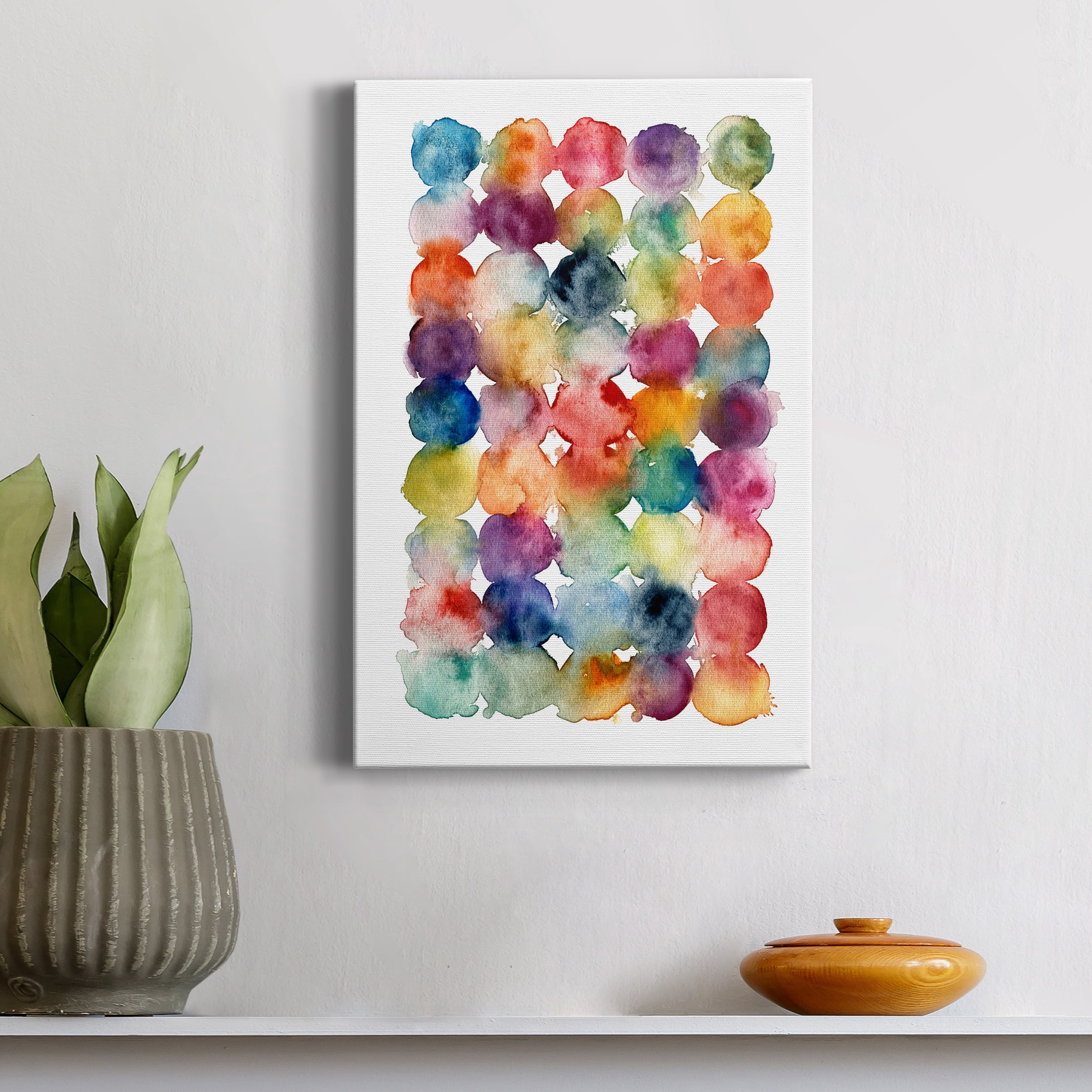 Spectrum Side by Side Premium Gallery Wrapped Canvas - Ready to Hang - 32 x 48