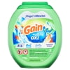 Gain Flings Ultra Oxi Laundry Detergent Pacs, Waterfall Delight Scent, 112 Count