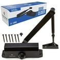 thumbnail image 3 of Fortstrong Door Closer Black FS-1306B Automatic Adjustable Mechanism 10.4 x 3.9 x 2.9 inches, 3 of 3