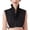 Black, variant on Women Detachable V Neck Blouse Insert Removable Half Shirt Collar, White