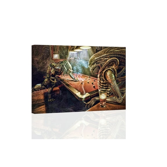 Alien vs. Predator - CANVAS OR PRINT WALL ART