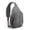 Gray, variant on Crossbody Sling Bag for Men Women, RFID Anti-Theft Travel Sling Backpack, Lightweight & Water Resistant Hiking Daypack for Commuting,Day Trips,Walking,Convertible Strap with Phone Pocket, Grey