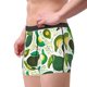 thumbnail image 2 of Balery Green Avocado Calzoncillos bóxer para hombre, ropa interior de algodón suave y transpirable con cinturilla de nailon-X-Large, 2 of 5