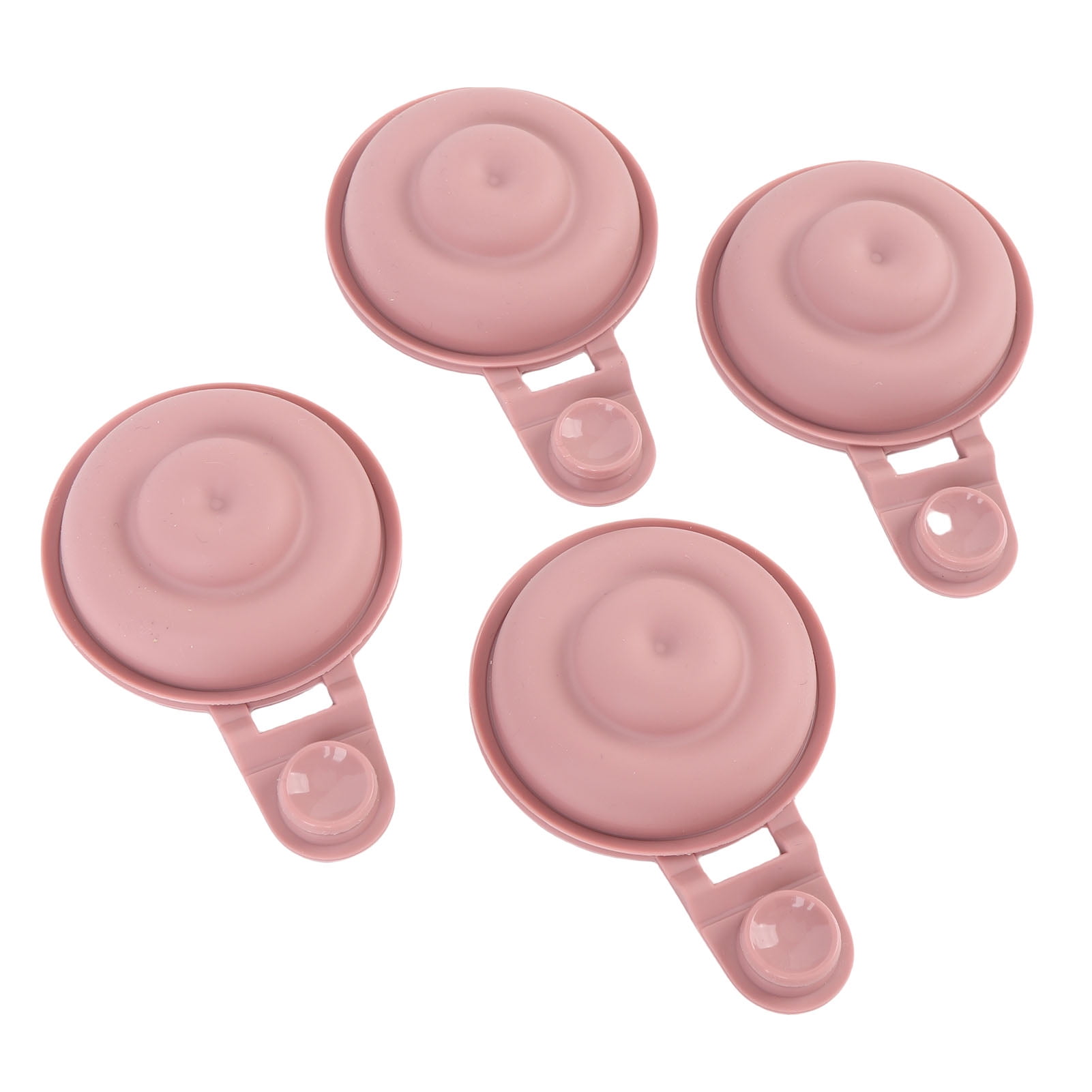 BIMZUC 4pcs Silicone Diaphragm Replacement Parts for Momcozy M9 Wearable Breast Pump Accessories, Clear (6.30 inches / 16 cm)