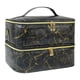 thumbnail image 3 of Organizador de esmaltes de uñas portátil con divisor desmontable con capacidad para 40 botellas y 1 uña. oro negro, 3 of 7