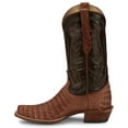 thumbnail image 3 of Tony Lama Men's Buffed Exotic Caiman Western Boot Broad Square Toe Tan 11.5 D(M) US, 3 of 7