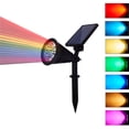 thumbnail image 1 of Foco de luz LED Solar para jardín, cambio automático, 7 colores, luz Solar para exteriores, para patio, iluminación de césped, impermeable, 1 Uds. Xemadio 2022935, 1 of 9