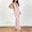 (Fasion 104)Pink, variant on WXLWZYWL Women Sleeveless Deep V-Neck Backless Solid Color Bodycon Dress Summer Casual and Comfortable Long Dress